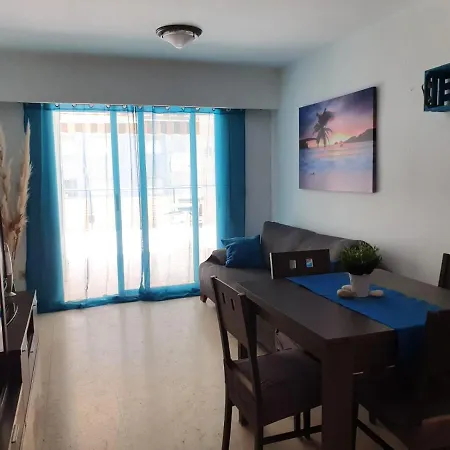 Con Gran Terraza, Piscina Y Con Vistas Al Mar, A Solo 50 M De La Playa 公寓 代穆斯